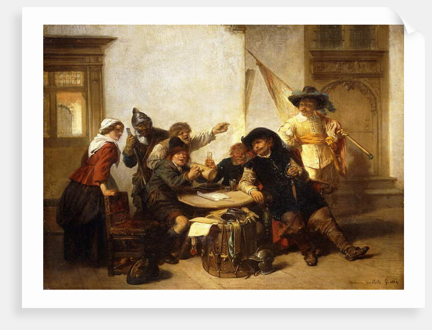 The Guard Room, by Herman Frederick Carel Ten Kate