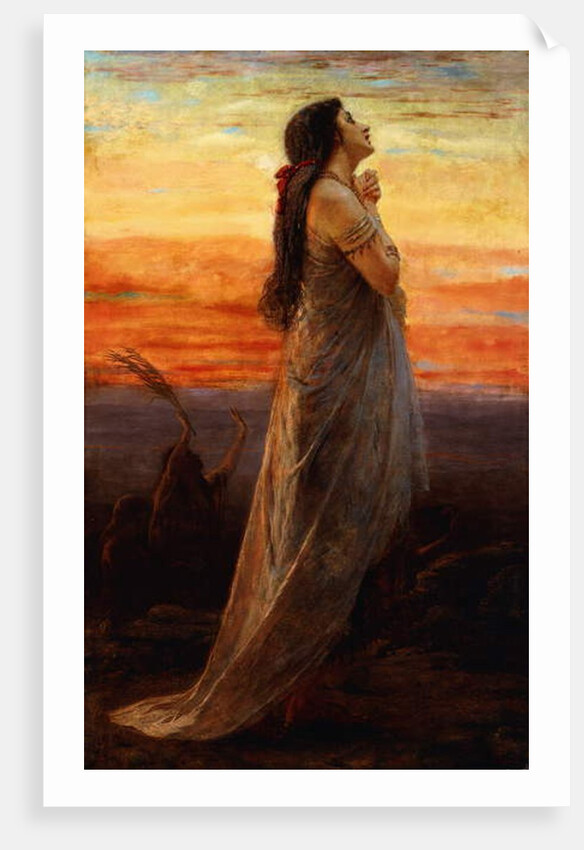 The Lament of Jephthah's Daughter, 1871 by George Elgar Hicks