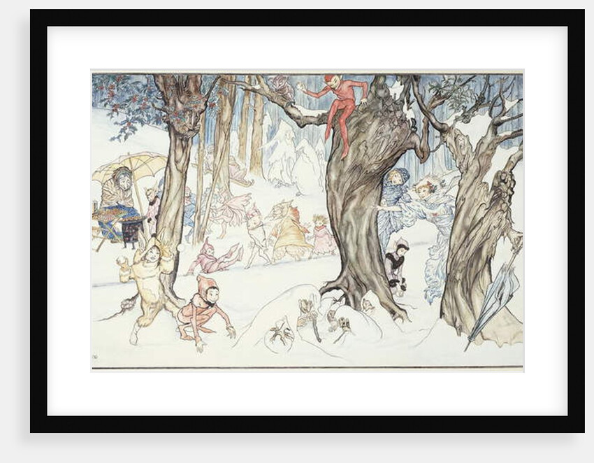 Winter Frolic, 1924 by Arthur Rackham
