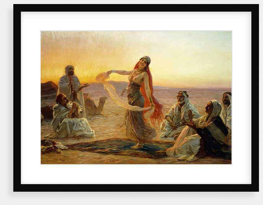The Bedouin Dancer by Otto Pilny
