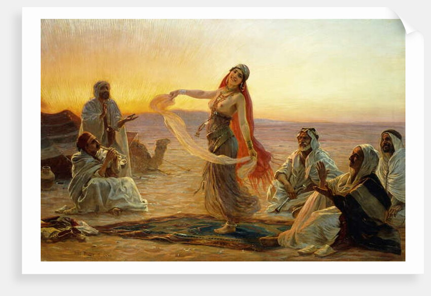 The Bedouin Dancer by Otto Pilny