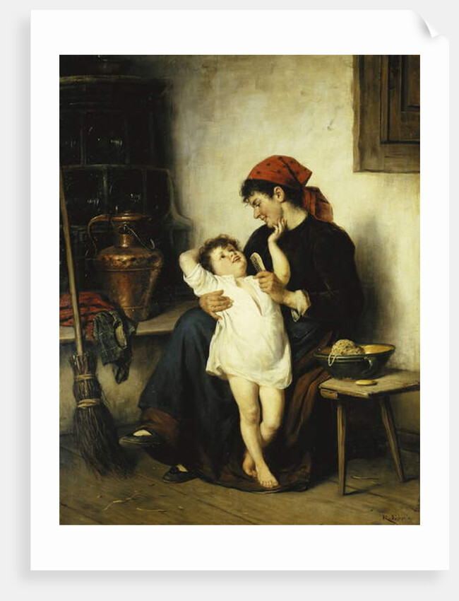 Bathtime, by Rudolf Epp