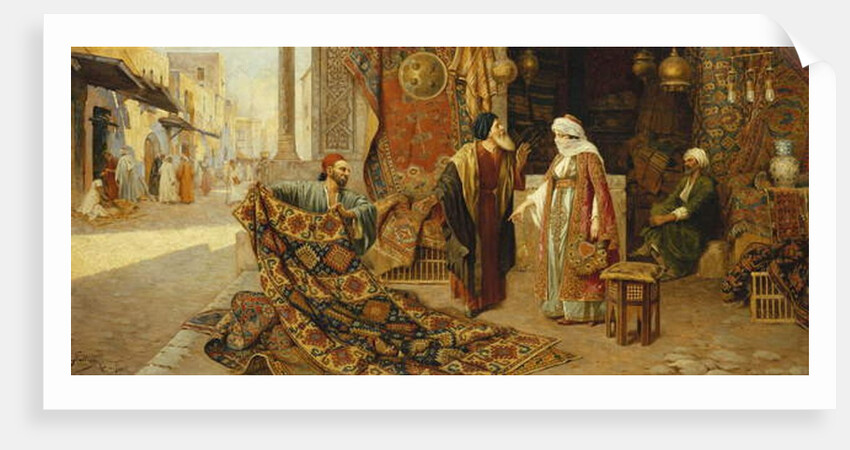 The Carpet Merchant by Frederico Ballesio