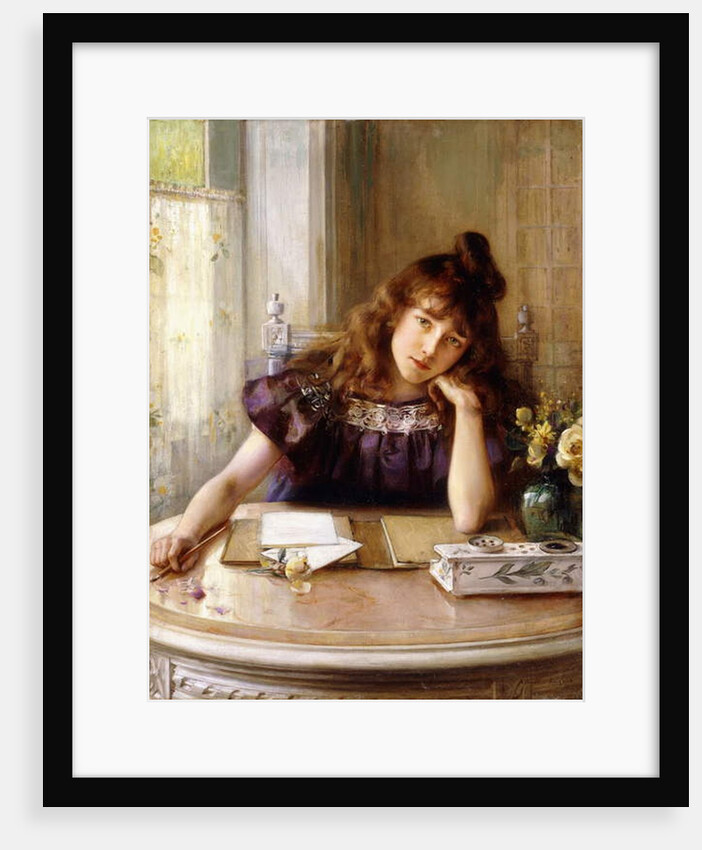 The Letter by Albert Lynch