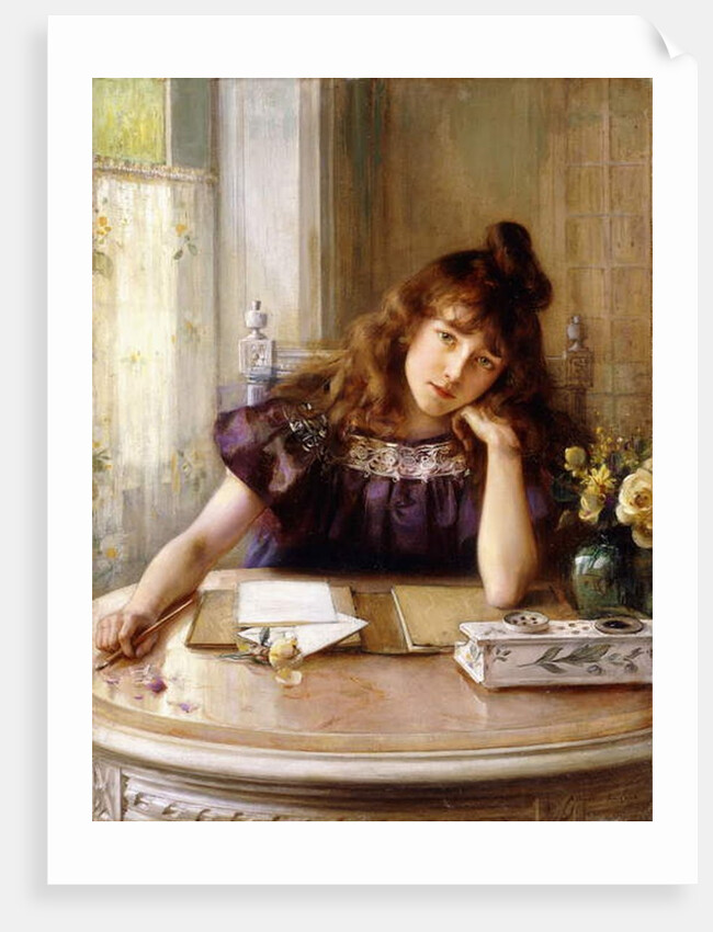 The Letter by Albert Lynch