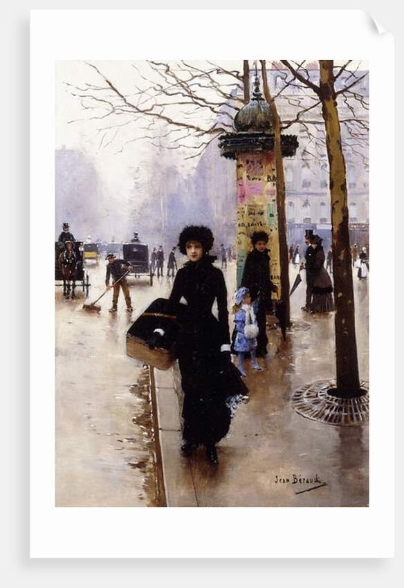 A Parisian; Une Parisienne, by Jean Beraud