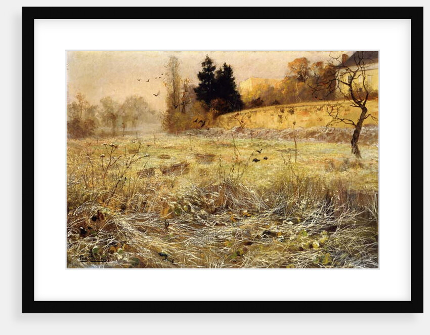 The Hoar Frost, c.1900 by Fritz Thaulow