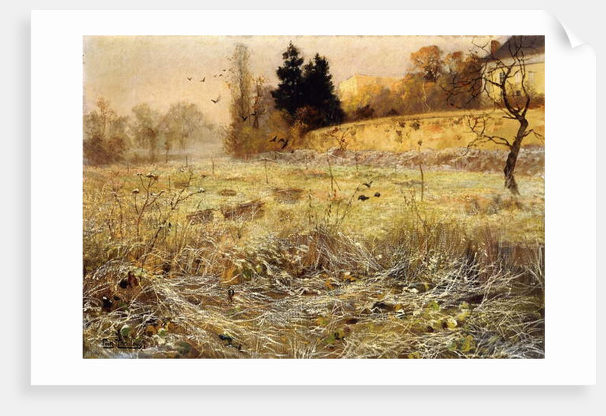 The Hoar Frost, c.1900 by Fritz Thaulow