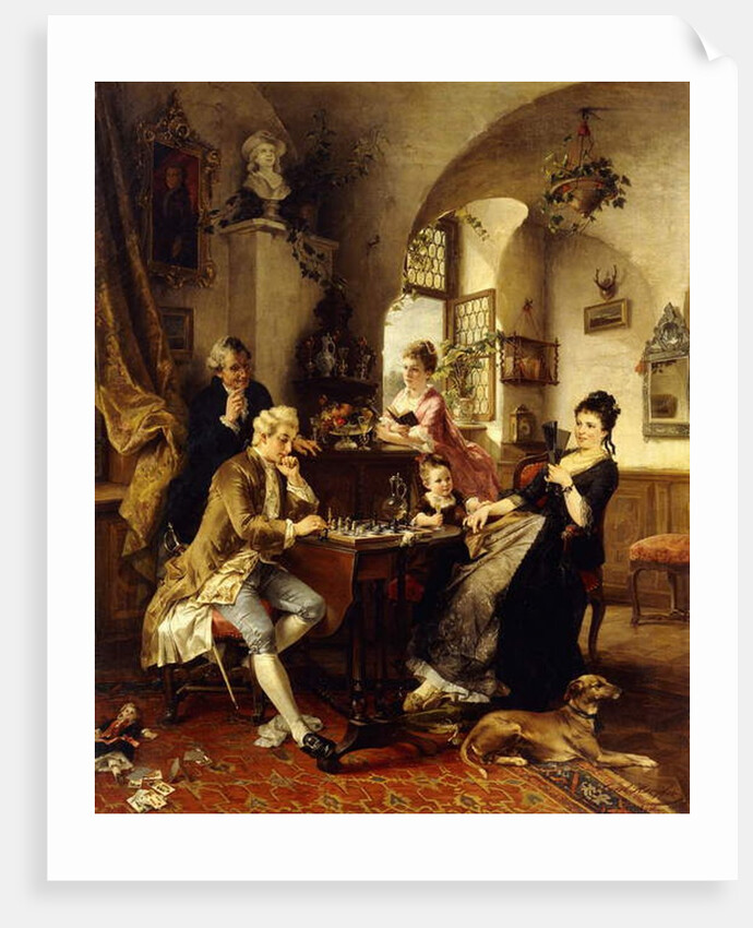 A Game of Chess by Carl Herpfer