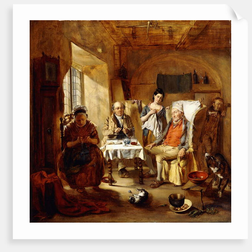 The Family Lawyer, 1857 by William Powell Frith