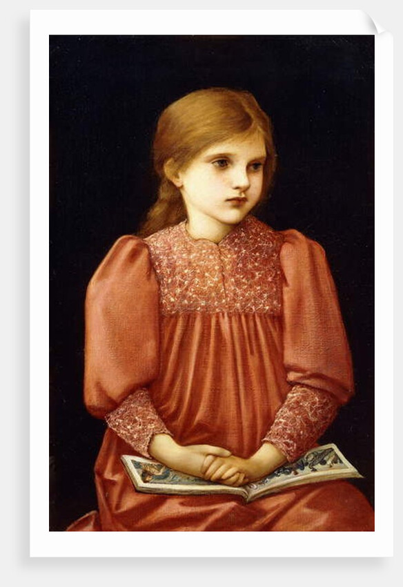 Little Dorothy Mattersdorf, 1893 by Edward Coley Burne-Jones