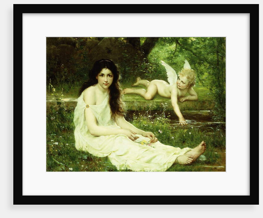 The Heart's Awakening by François Alfred Delobbe