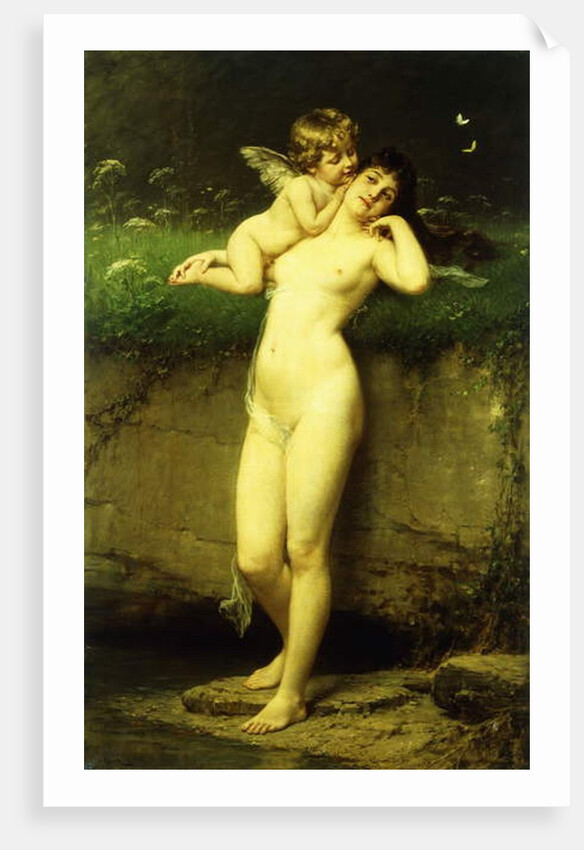 Venus and Cupid by Gustave Popperitz