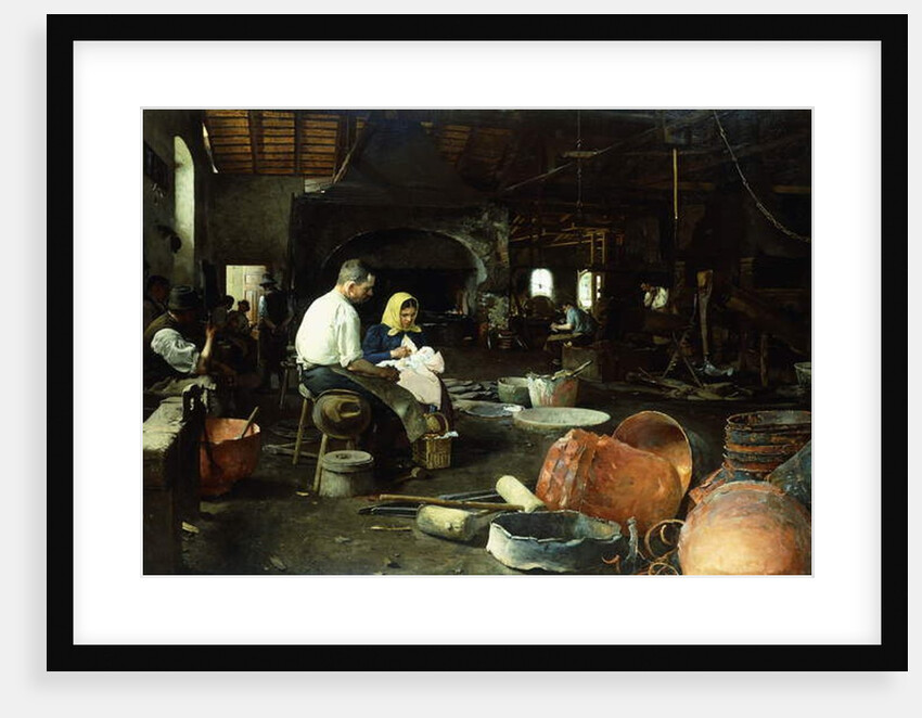 The Foundry, 1899 by Dome or Dominik Skutezky