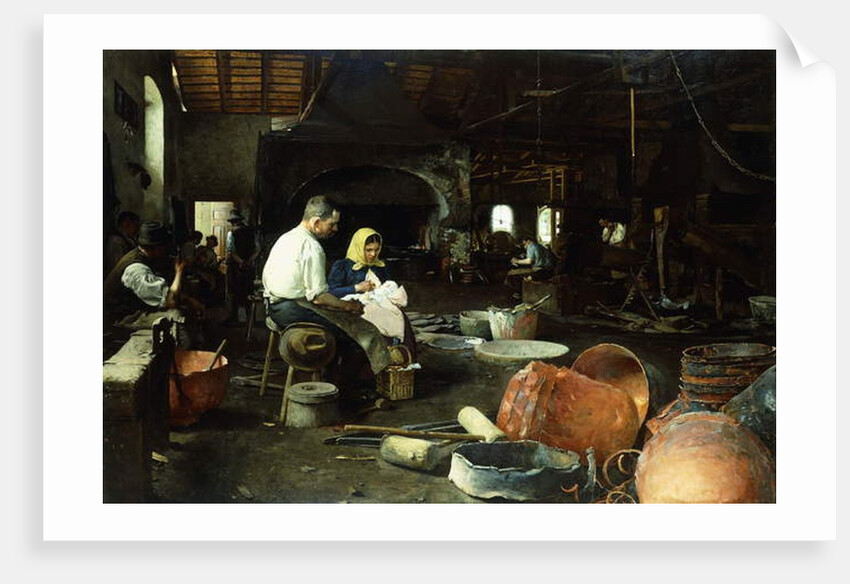 The Foundry, 1899 by Dome or Dominik Skutezky