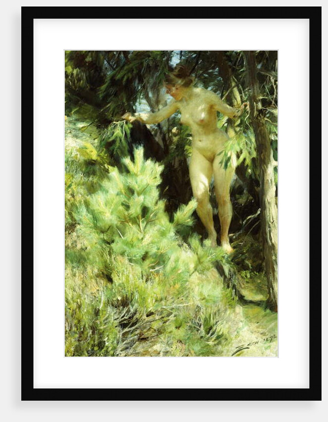 Wood-Sprite, 1892 by Anders Leonard Zorn