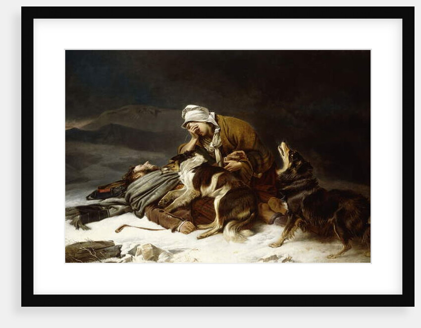 Lost in the Storm, by Richard Ansdell