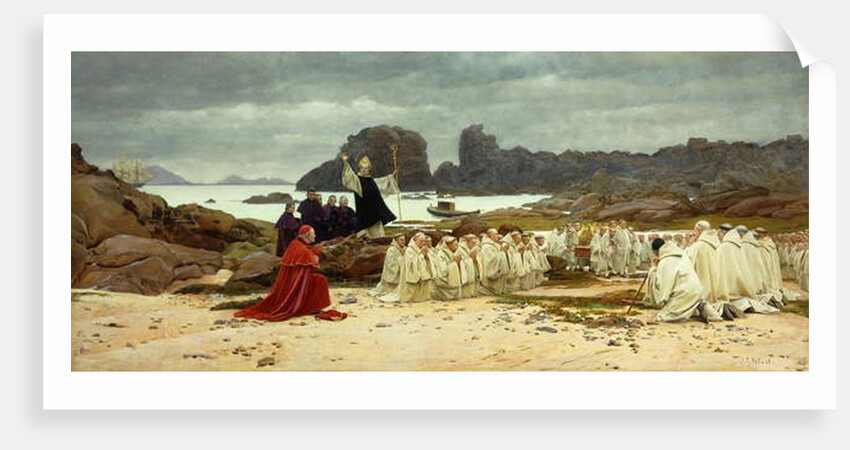 The Return of the Relics; Le Retour des Reliques by Jean or Jehan Georges Vibert