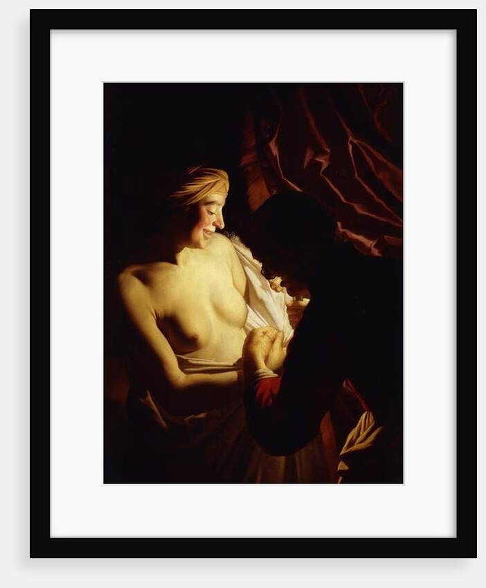 A Young Woman and her Maid, by Gerrit van Honthorst