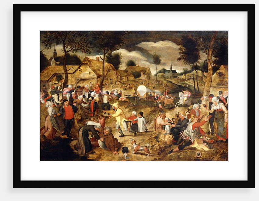 A Village Kermesse by Maerten van Cleve