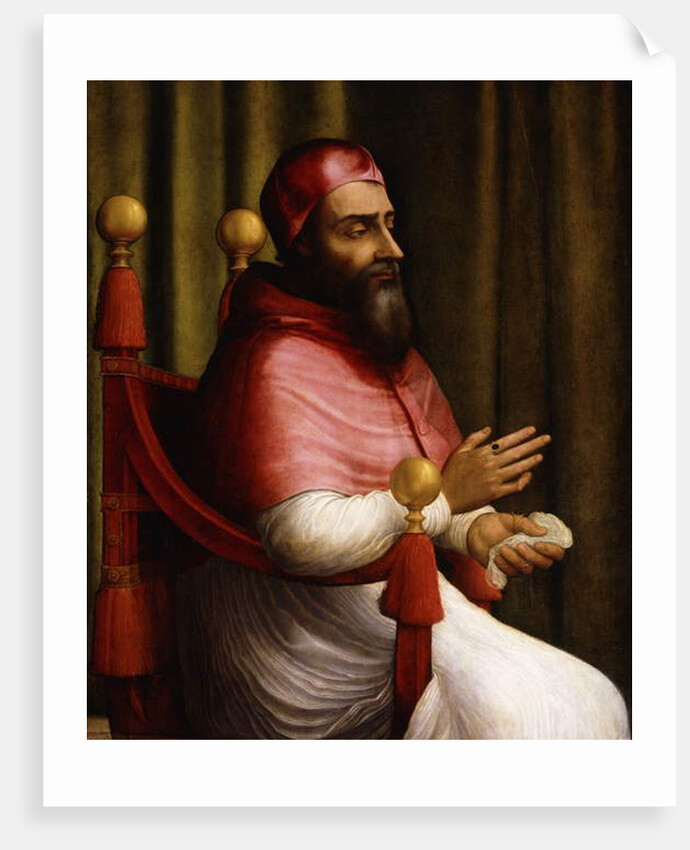 Portrait of Pope Clement VII by Giuliano Bugiardini