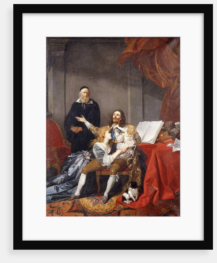 King Charles I taking Leave of his Family before his Execution by Alexandre Evariste Fragonard