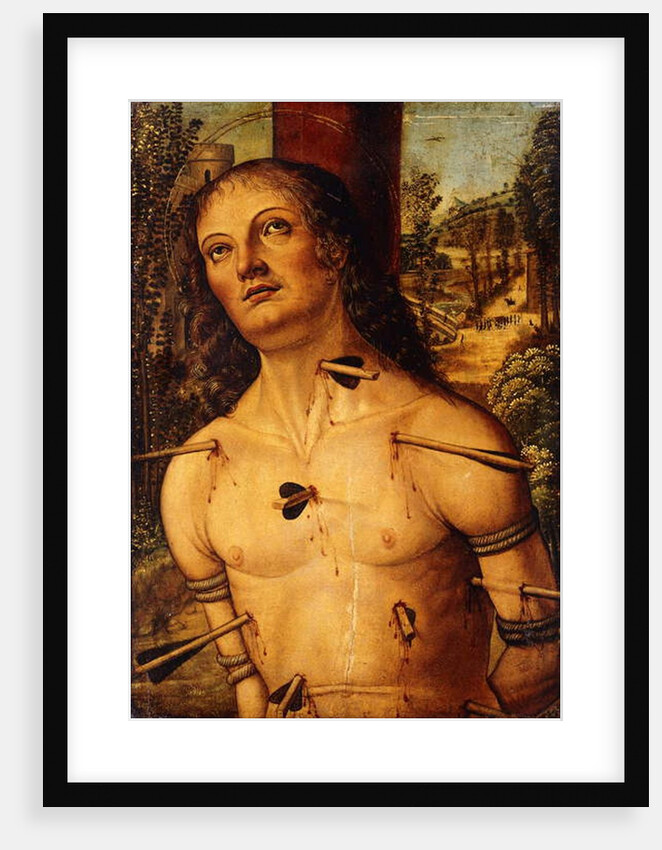 Saint Sebastian, by Fiorenzo di Lorenzo