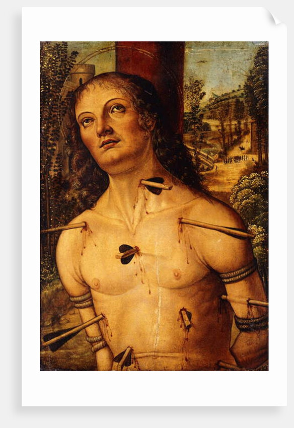 Saint Sebastian, by Fiorenzo di Lorenzo