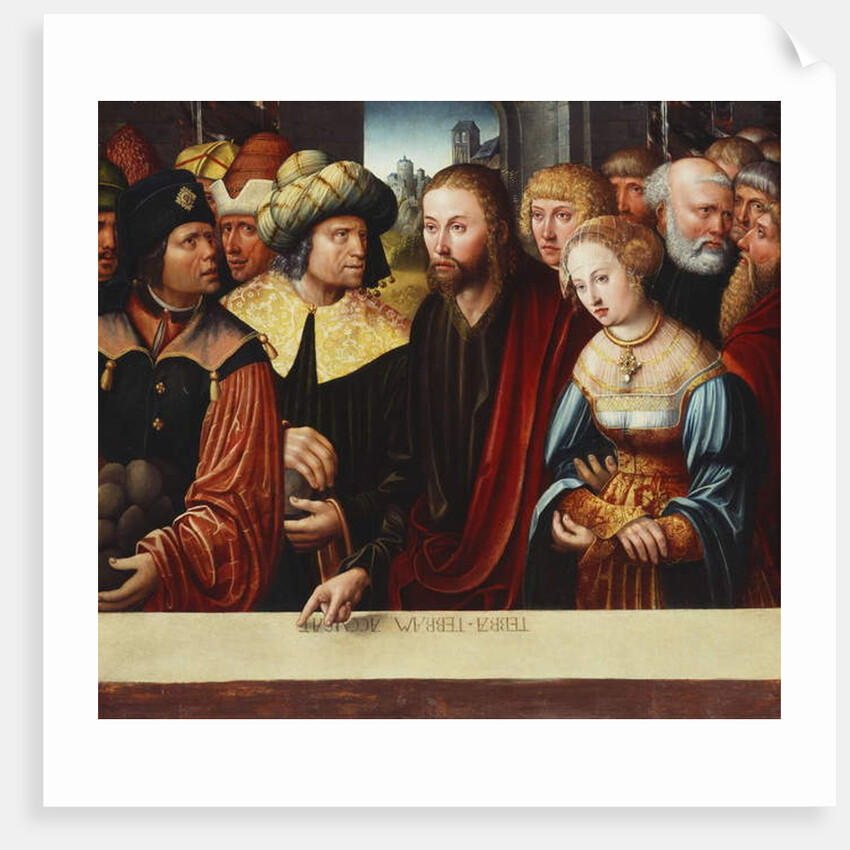 Christ and the Adultress, c.1525 by Johann Kemmer