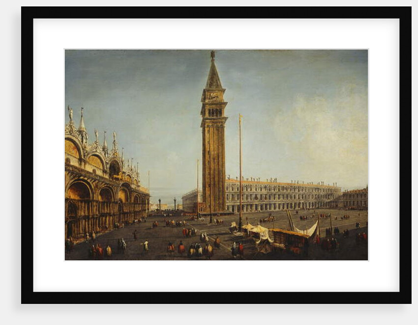 The Piazza San Marco, Venice by Michele Marieschi