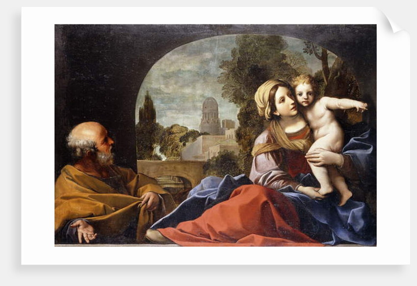 The Holy Family by Alessandro Tiarini