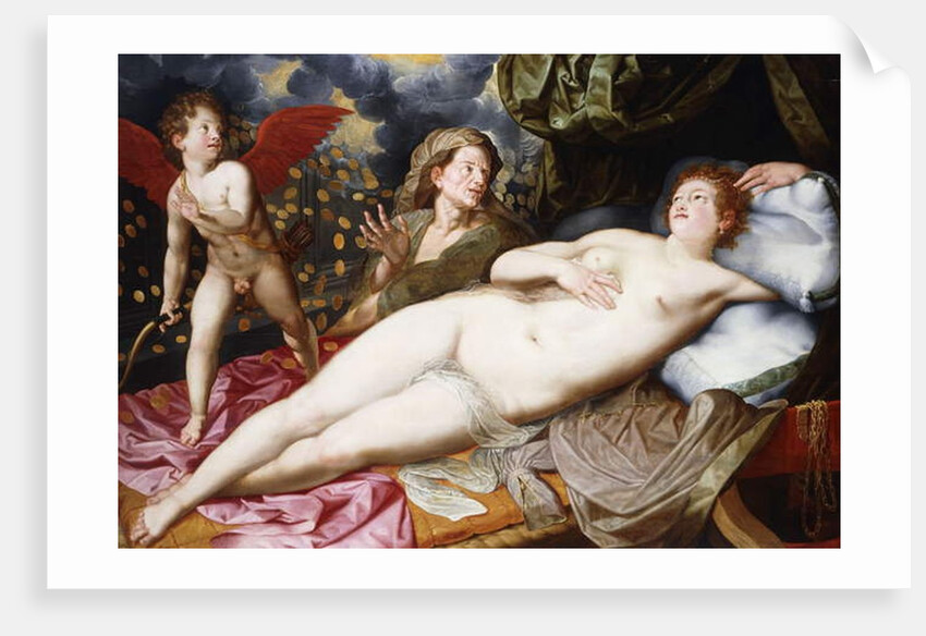 Danae by Vincent Sellaer