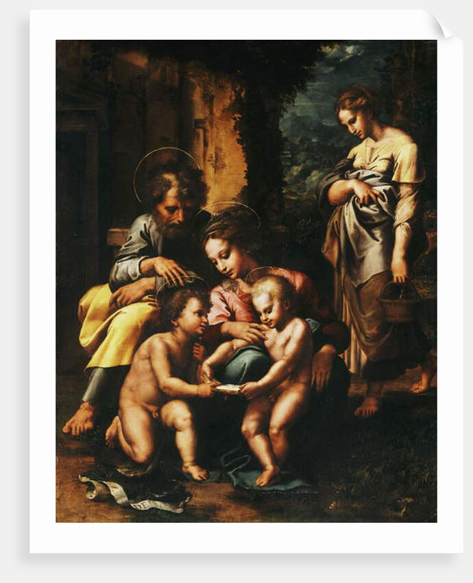 The Spinola Holy Family by Giulio Romano