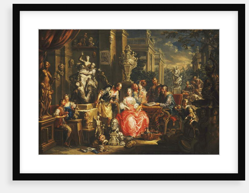 An Allegory of the Visual Arts by Johann Georg Platzer