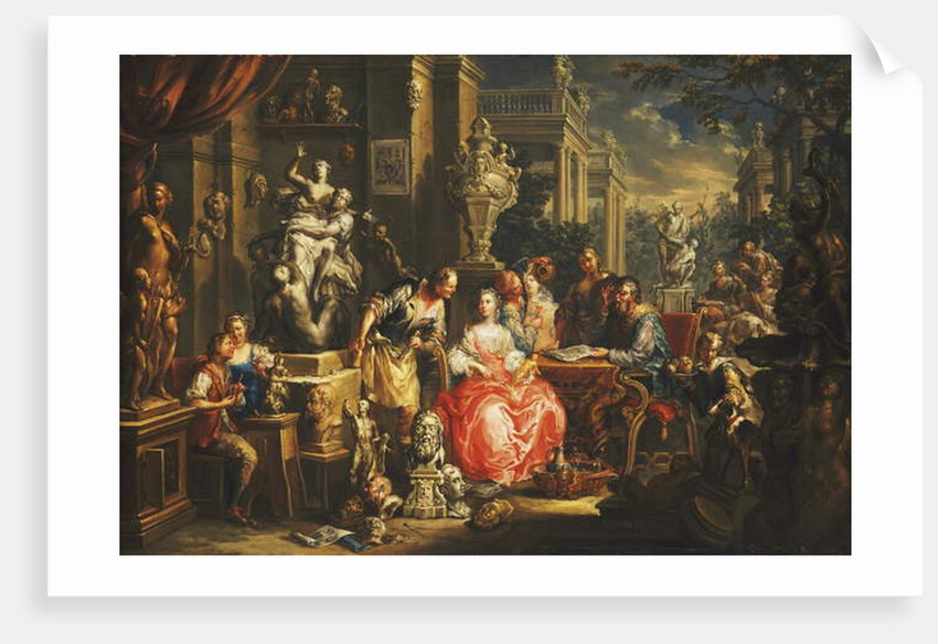 An Allegory of the Visual Arts by Johann Georg Platzer