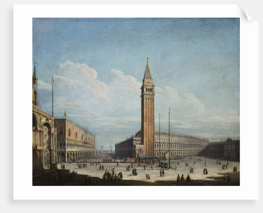 The Piazza San Marco and the Piazzetta, Venice, looking South-West, 1741 by Antonio de dipi Joli