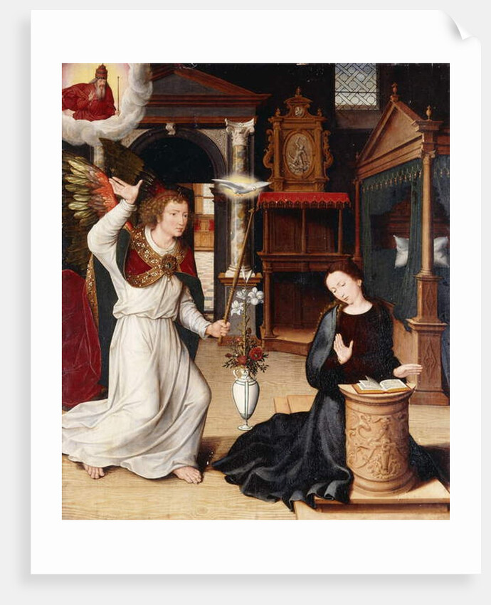 The Annunciation by Pieter Jansz. Pourbus