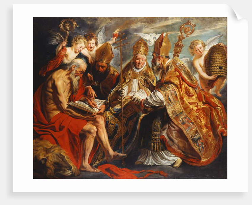 The Four Doctors of the Church, by Jacob Jordaens