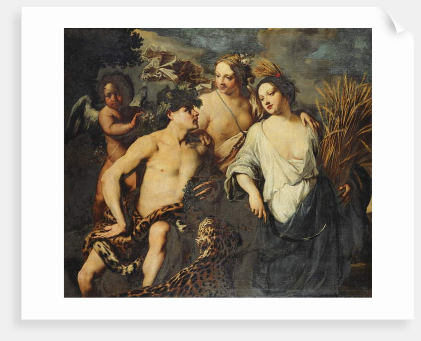 Sine Cerere et Baccho friget Venus, 1645 by Jan van Bike Miel