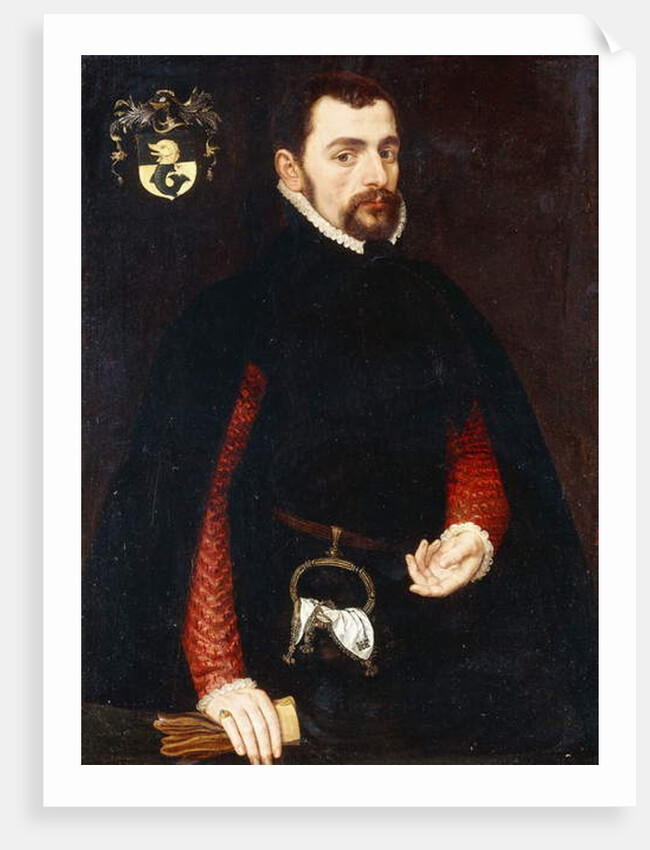 Portrait of a Gentleman aged 28 by Anthonis van Dashorst (c.1519-1576/77) Mor