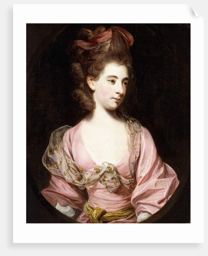 Portrait of a Lady, said to be Mrs, by Joshua Reynolds