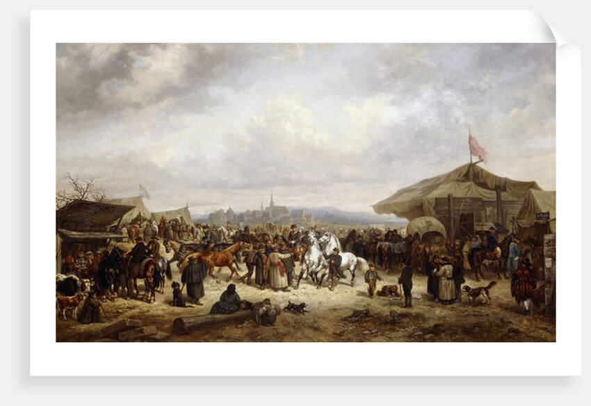 The Horse Fair, 1863 by Adolf Friedrich