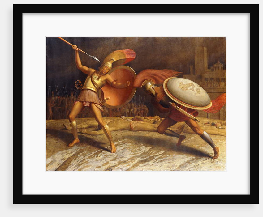 Hector and Achilles, 1923-26 by Sascha Schneider