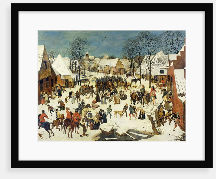 Massacre of the Innocents; Le Massacre des Innocents, by Pieter the Younger Brueghel