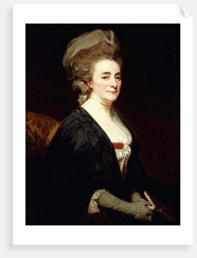 Portrait of a Lady Said to be Mrs by George Romney