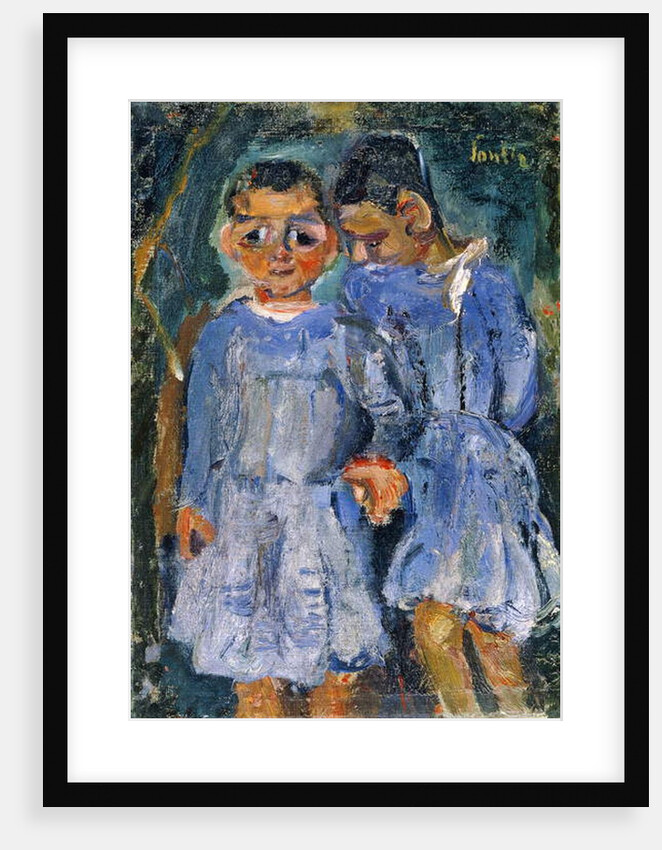 Two Children; Deux Enfants, by Chaim Soutine