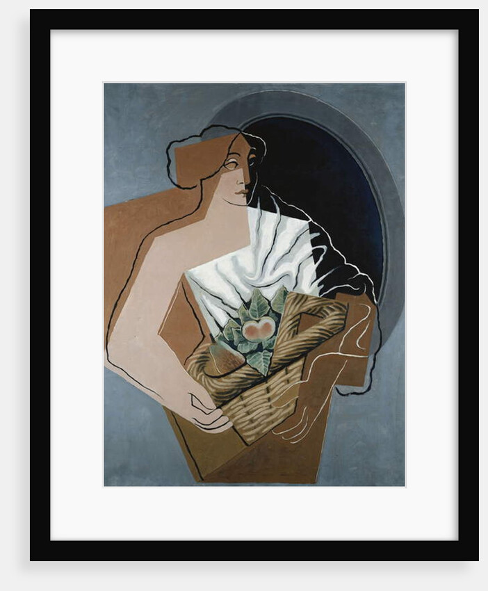 Woman with Basket; La Femme au Panier, 1927 by Juan Gris