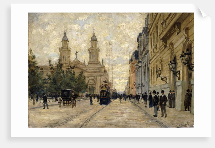 Santiago de Chile, 1904 by Fernando Laroche