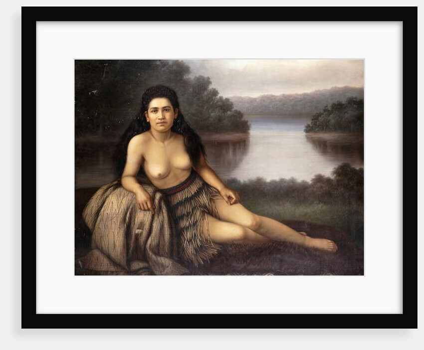 Hinemoa, 1899 by Gottfried Lindauer