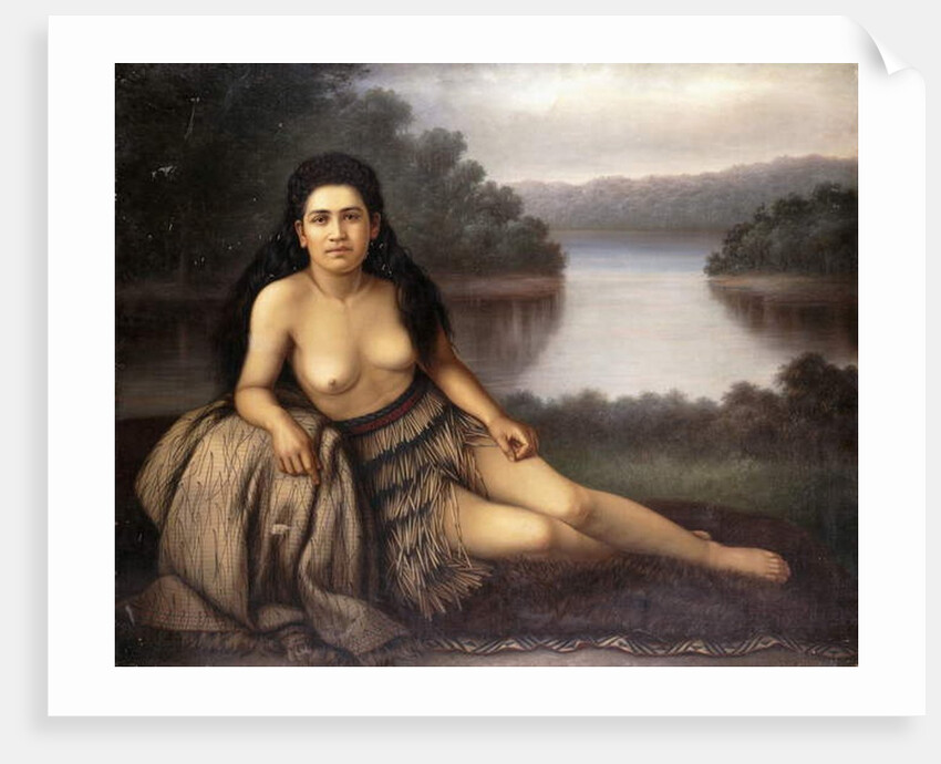 Hinemoa, 1899 by Gottfried Lindauer